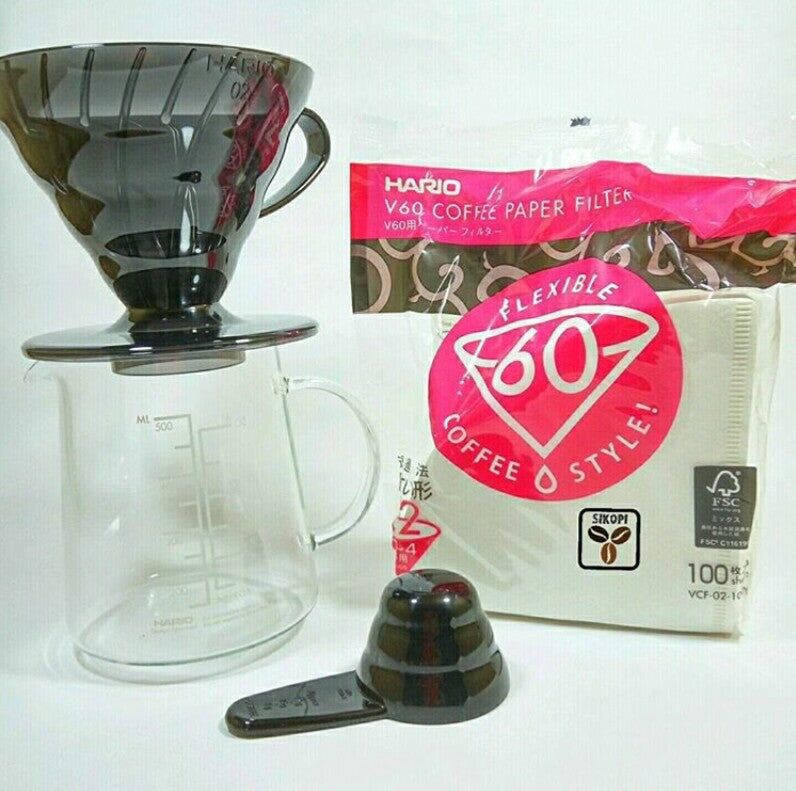 Hario V60 Pour Over Kit (Size 02)